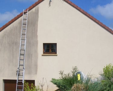 Le nettoyage d’une façade 