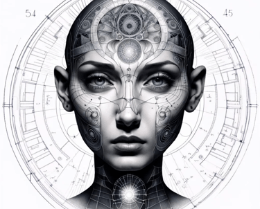 fibonnaci patterns in the face 