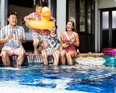 Azhama jaya pool pembuatan kolam renang