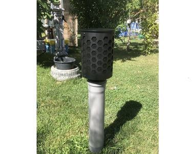 Solutii retinere mirosuri guri ventilatie statii pompare cu canistre cu filtre carbon activ