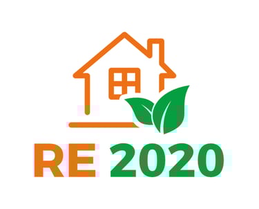 Schéma illustrant la réglementation environnementale RE2020