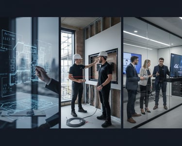 Expert AV engineers serving London, Milton Keynes, and Manchester with 14+ years of experience.