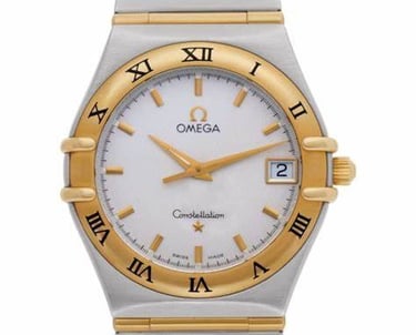 servicing a quartz or automatic omega constellation