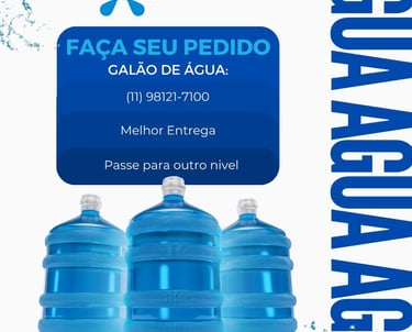 three water bottles with water in them and a sign that says fag
