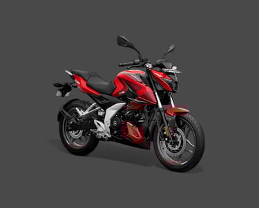 Bajaj Pulsar 160N bike available for rent in Guwahati - Bhara Gari Rentals