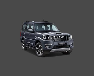 Mahindra Scorpio SUV available for rent in Assam