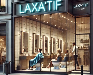 Salon de coiffure nommé : "Laxa'Tif"