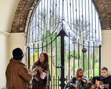 Music event at Friar's Bush Graveyard with Cairde na Cille