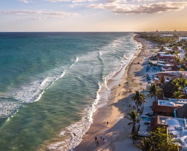 Playa del Carmen beachfront condos — Mexico vacation rental investment
