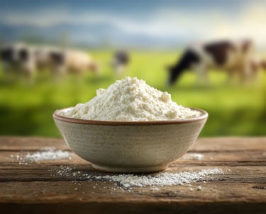 lait en poudre pour friandises pour chien