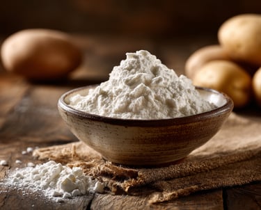 Fécule de pomme de terre pour chien