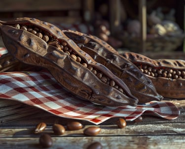 caroube dans friandises pour chiens