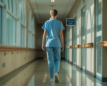 Nurse attending training to reduce risk of investigation