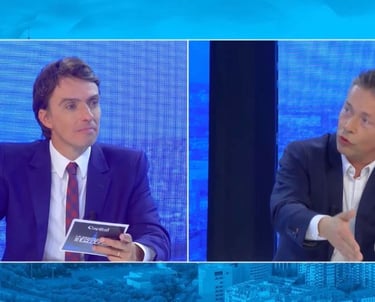 Philippe Duvignac et Benjamin Dubois sur le plateau de Capital.fr
