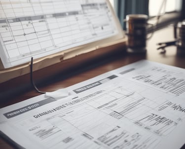 A digital display in a modern setting shows an agenda for a conference or workshop related to agile product development. The schedule includes various sessions, case studies, and coffee breaks, with timings from 9:00 to 16:45. The display has a header labeled 'Product inAgile' and sections are highlighted in purple.
