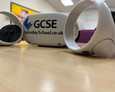 VR science tutoring in Hitchin
