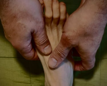 Massaggio Ritmico sul piede