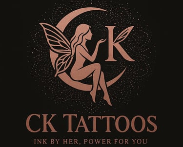 Fine line lotus tattoo by female artist in Hyderabad
