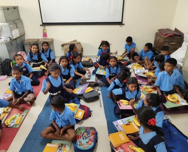 DONORIAM donation to school students1