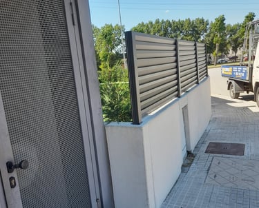 portes vianants aluminis vic