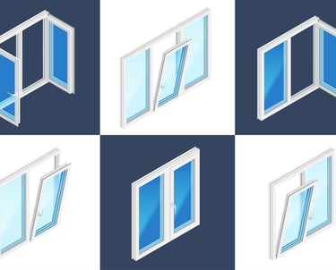 finestres abatibles aluminis vic