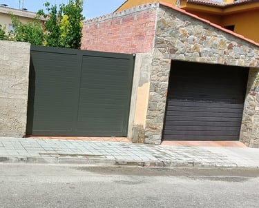 portes pivotants alumis vic