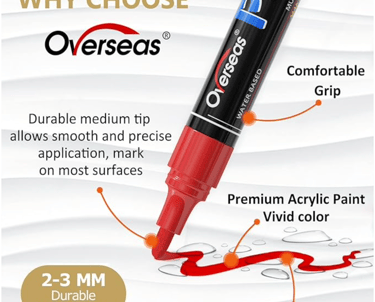 waterproof markers medium tip