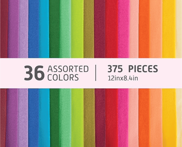 colored tissue paper