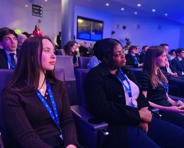 Student competitors at the UK CLC National Finals