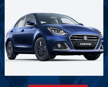 swift Dzire car rental in Allahabad