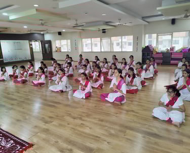 Yogini  Institute of Performing Arts studio with students