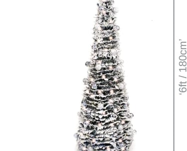 Best Artificial Pre-lit Pre-Decorated Pop-up Christmas Ta christmas tree with a white christmas tree