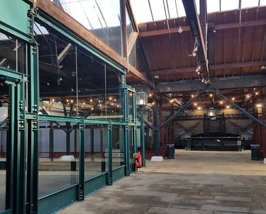 a large open air room for a venue