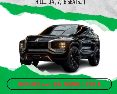 a car service advertisement for a car service