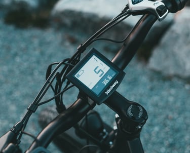 electric bicycle, handlebars, shifter