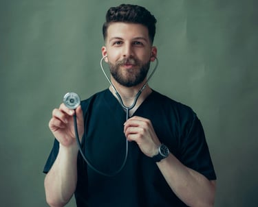 Fotografia de Medico fundador de empresa