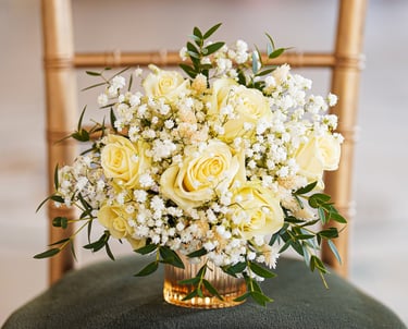 photo du bouquet de la mariée