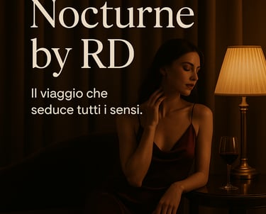 Donna sensuale in Hotel di lusso durante un viaggio con jet privato ed esperienze a 5 sensi.