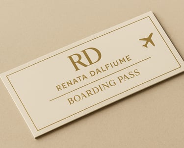 Boarding pass personalizzata RD.