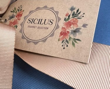 dettaglio cesta di natale sicilus