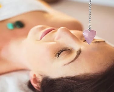 a woman with a necklace on her neck