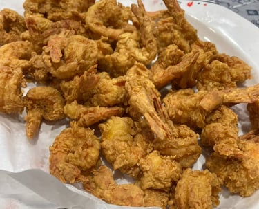 fried prawns, best food saudi arabia