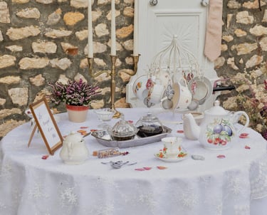 Tea party décoration éco responsable dans le Loiret