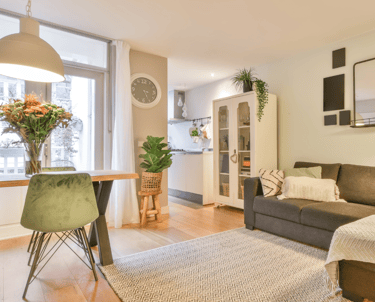 Clean home tidy space