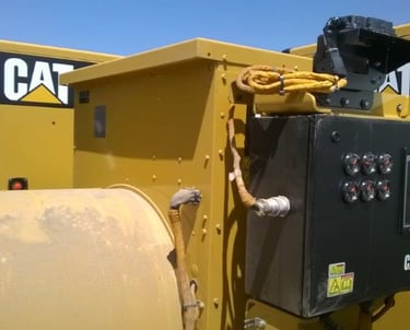 Surplus Caterpillar 3512B, 1200kW, 600v. 50 Hz