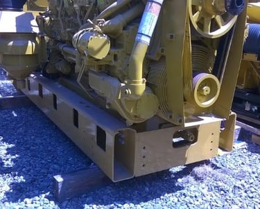 Caterpillar 3512B, 1200kW, 600v. 50 Hz