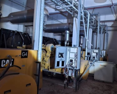 3616B, 13,800v. 60 Hz. Diesel Generators