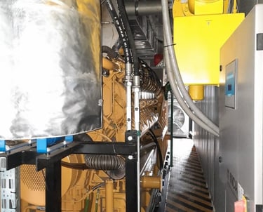 CAT CG170-20 2000 kW Natural Gas Generator