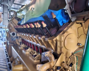 CAT CG170-20 2000 kW Natural Gas Generator