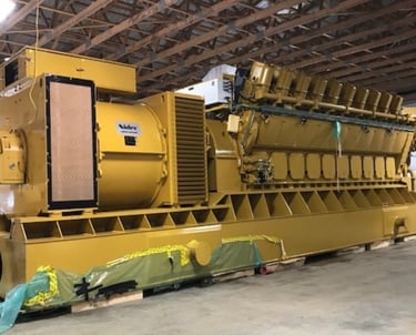 Caterpillar G20CM34 Natural Gas Generator Set
